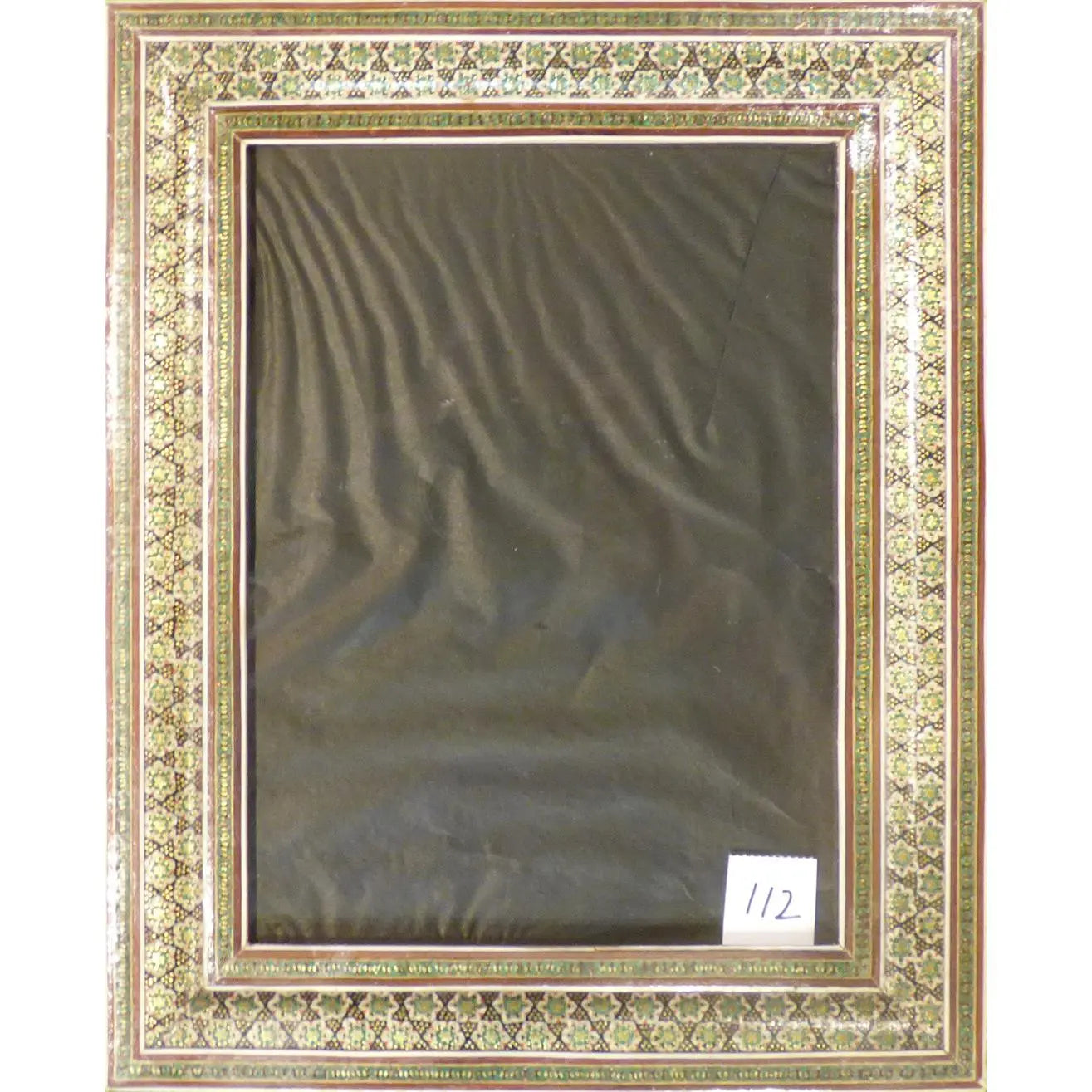 Khatam Marquetry Artwork Handmade Ready To Hang For Home Wall Art Decoration 10" X 12" Abckhm104